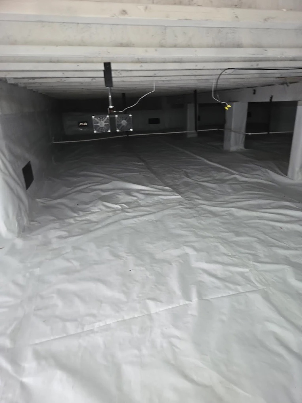 Rich Clean Air Restoration Crawl Space project