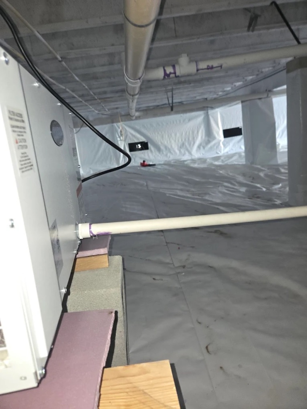 Rich Clean Air Restoration Crawl Space project